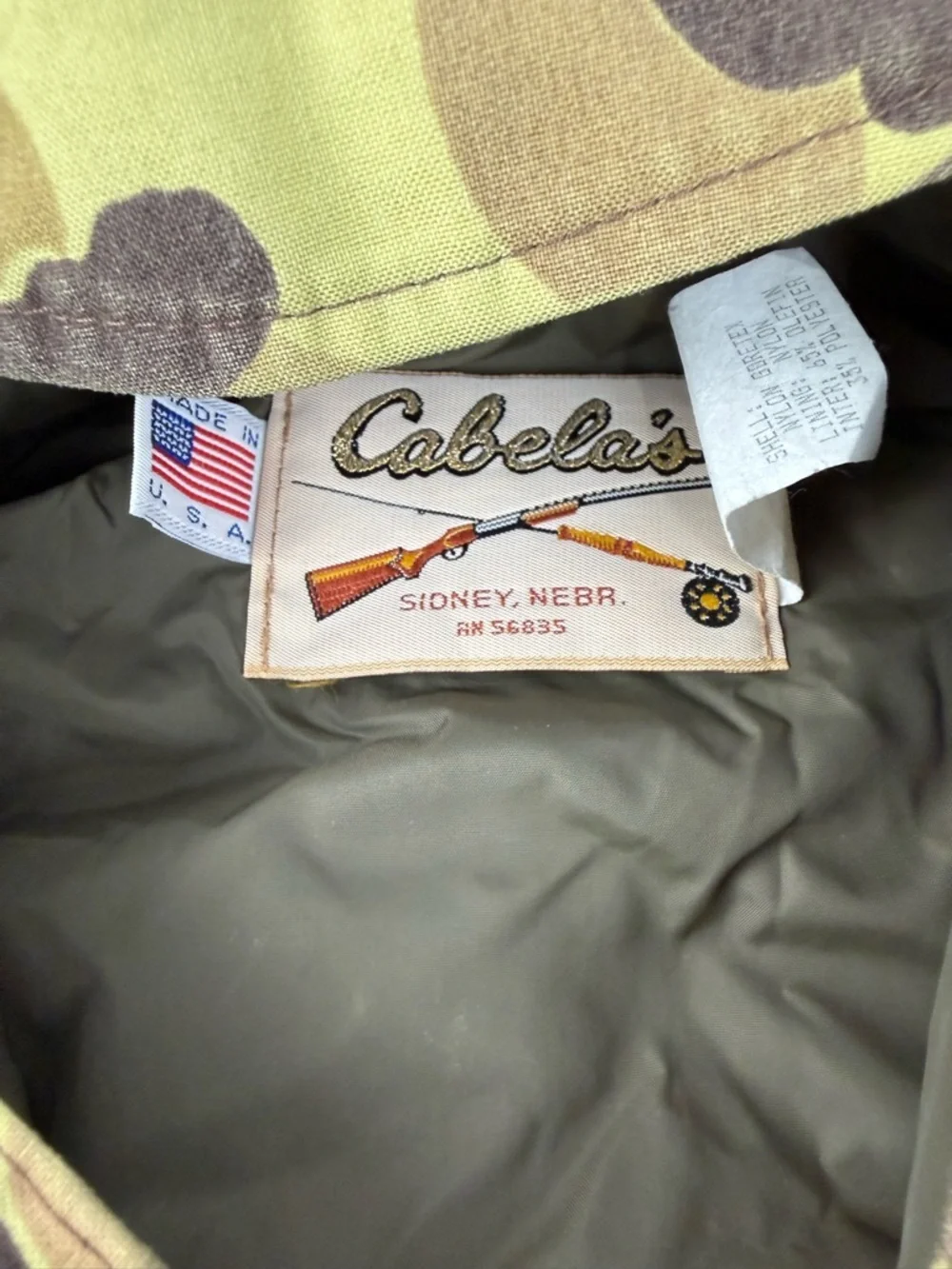 Vintage Cabela's Coveralls Mens L Duck Camo Goretex Insulated Frogskin SEE ALL.